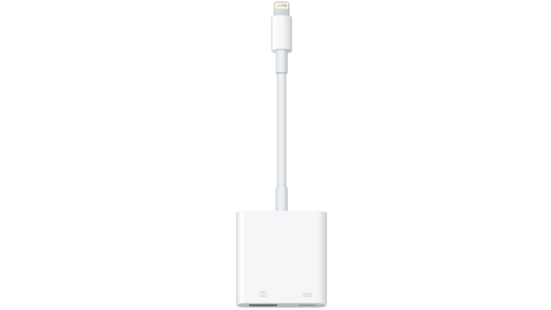 An iPhone Lightning to USB 3 Camera Adapter