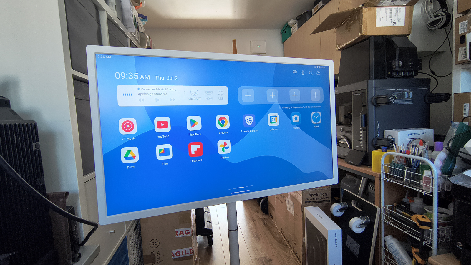 Apolosign 32" Smart Portable TV