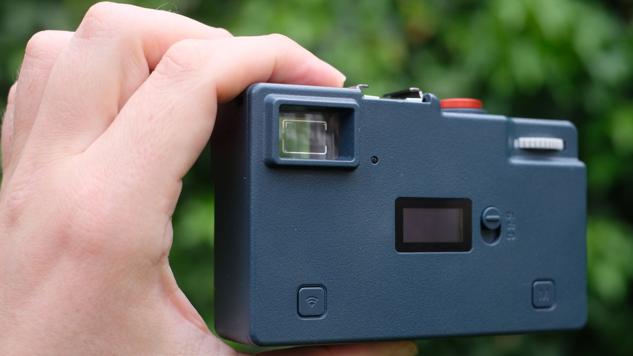 Photograph of RewindPix digital compact camera