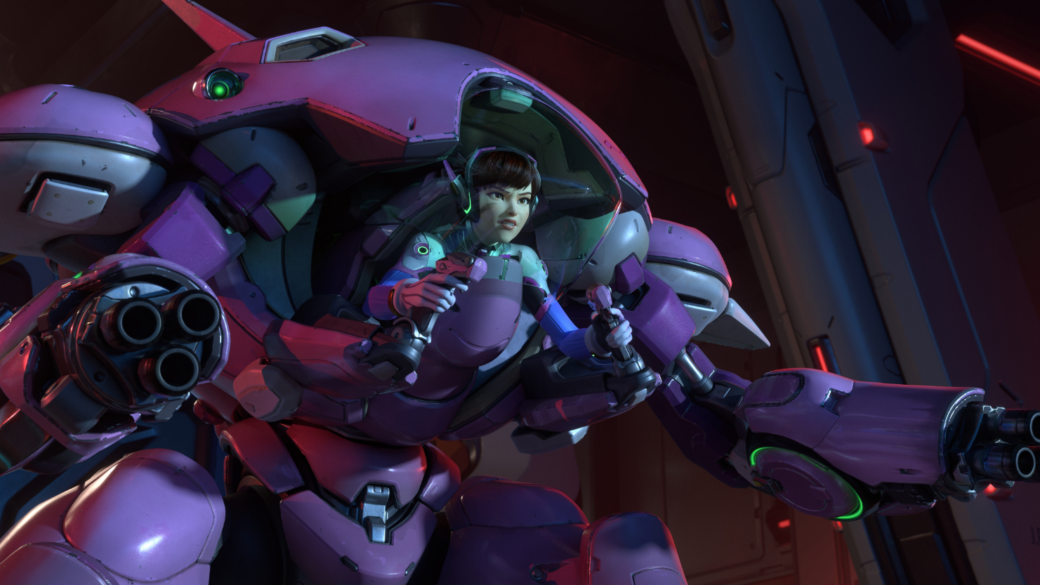 Overwatch 2 D.Va fusion cannons