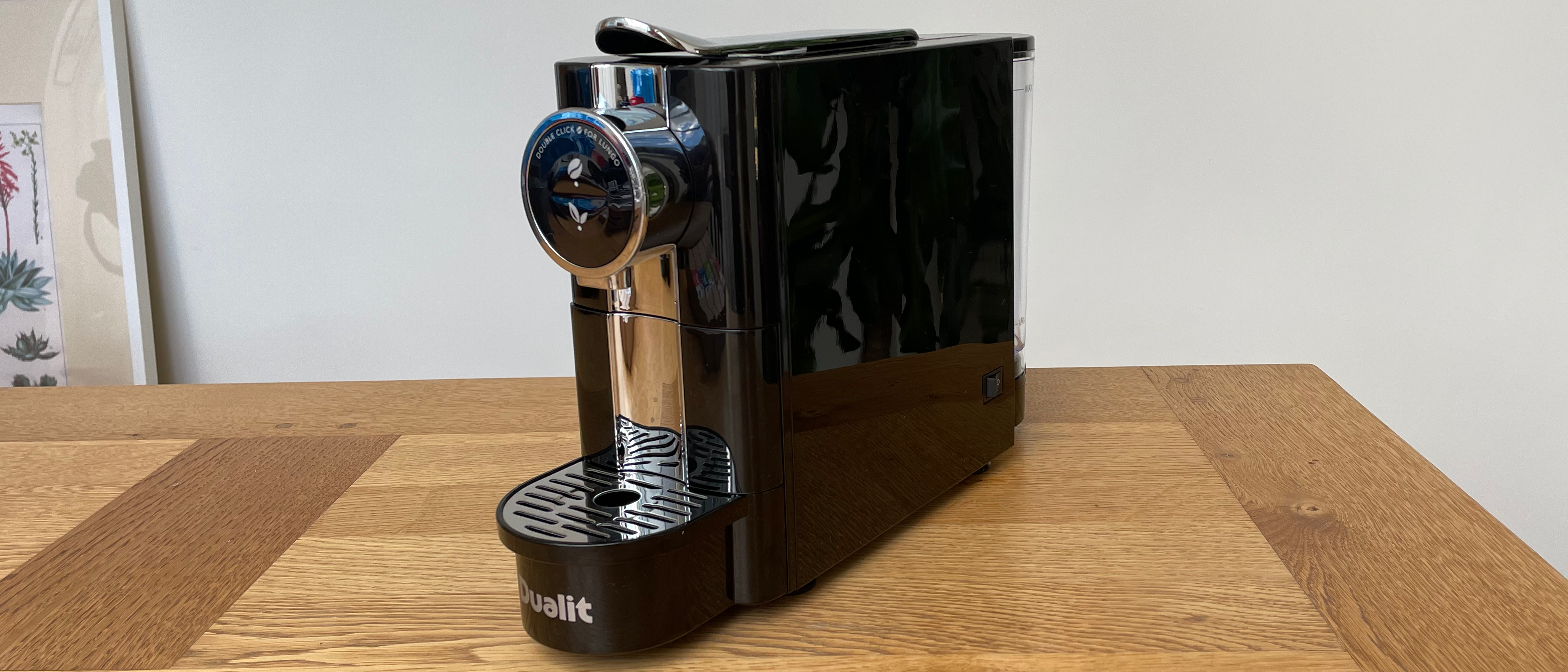 Image of Dualit Caf&eacute; Plus Capsule Machine during testing at home