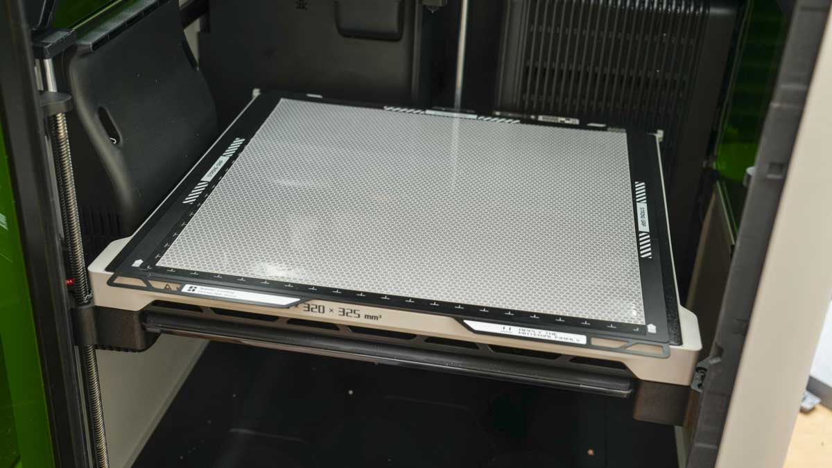 Bambu Lab H2D with heat transfer vinyl