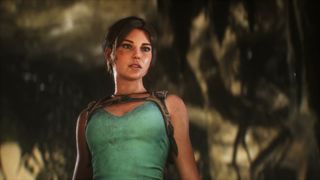 Lara Croft in Tomb Raider: Legacy of Atlantis.