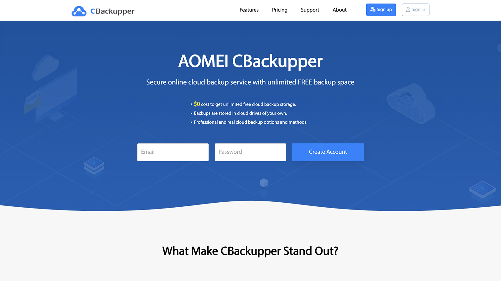 AOMEI CBackupper