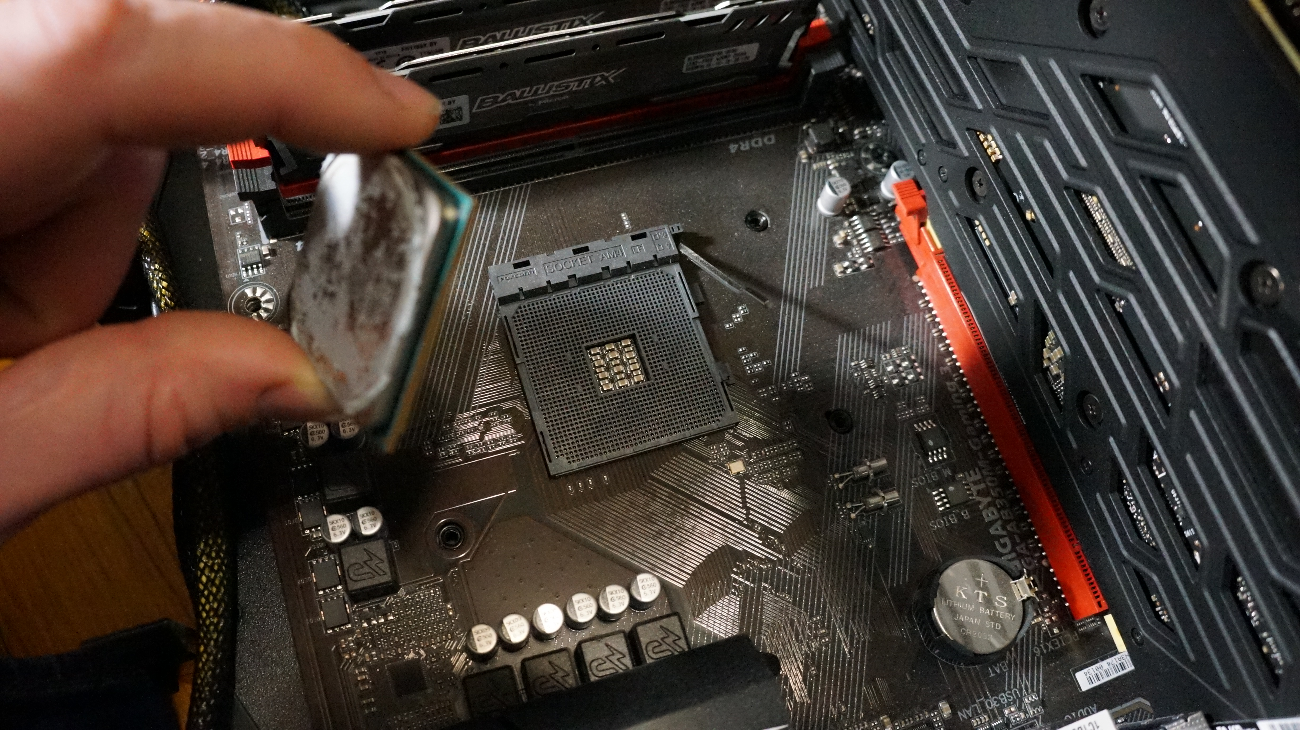 CPU installation