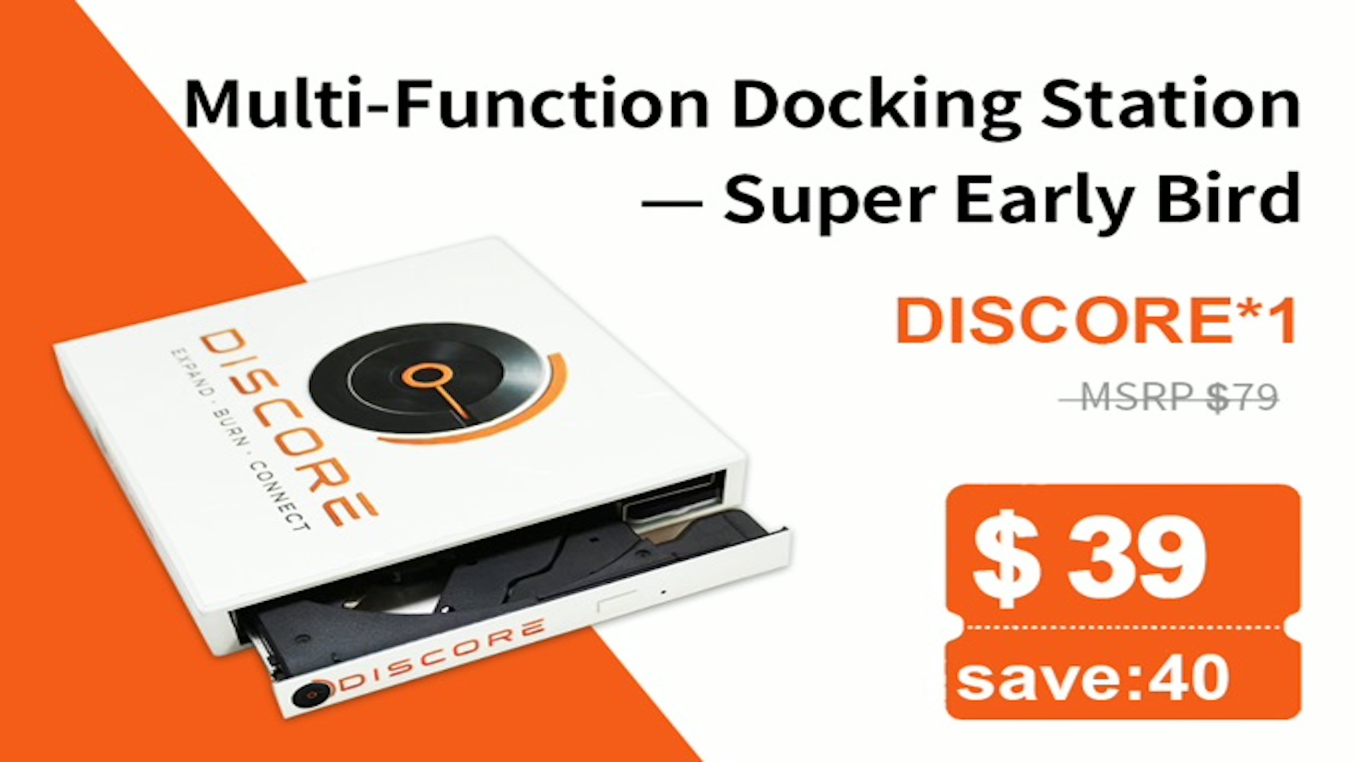 Discore 9-in-1 hub on Kickstarter
