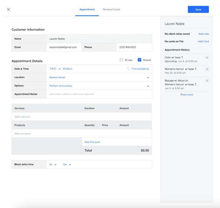 Square Appointments 1