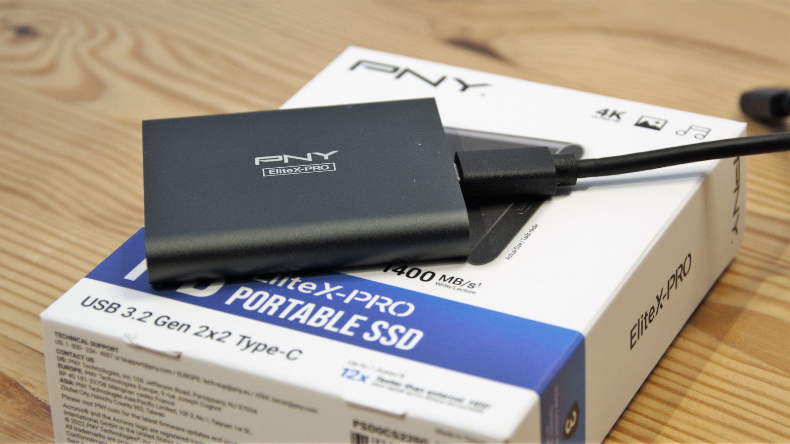 PNY EliteX-PRO 1TB Portable SSD