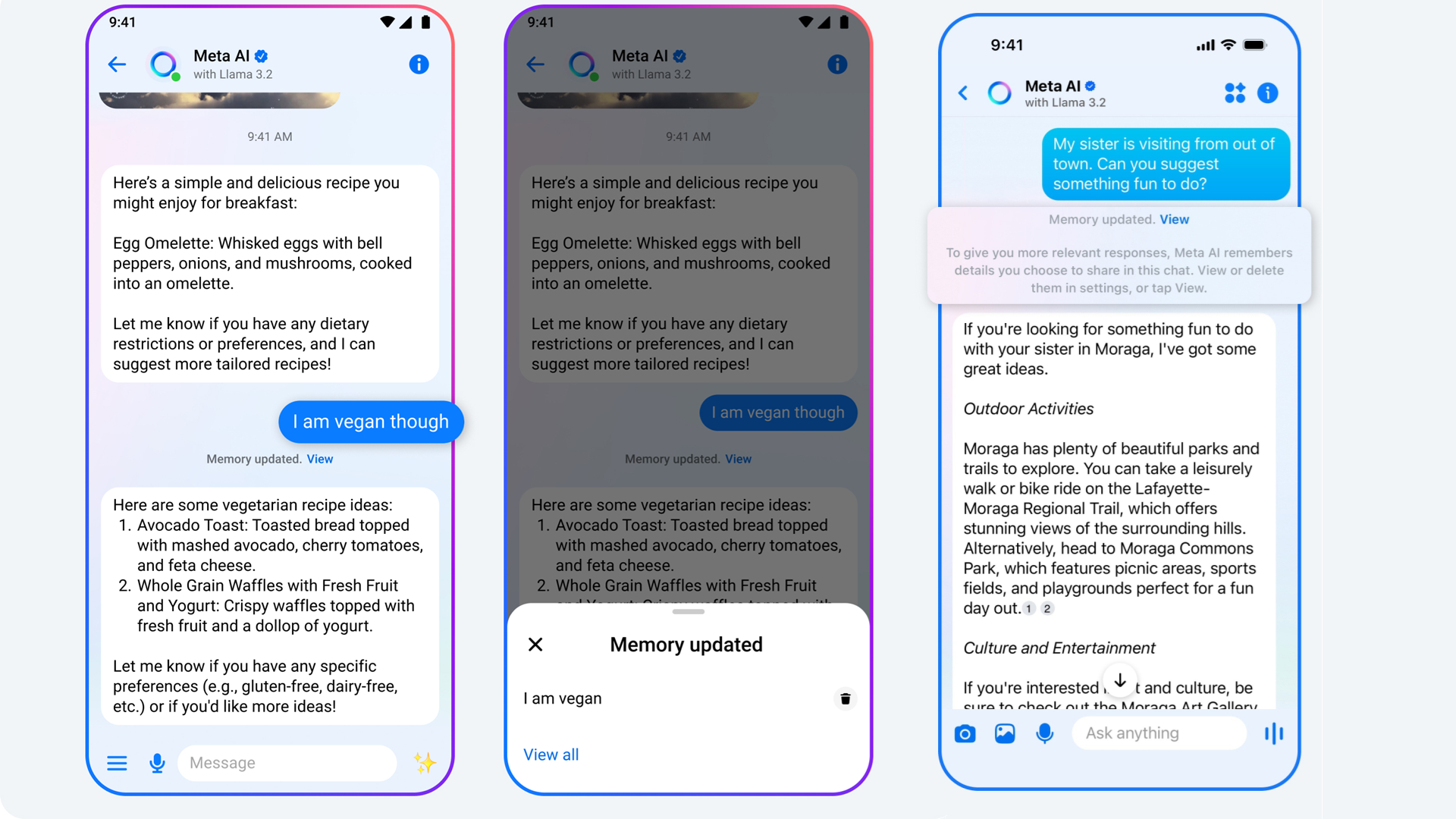 Meta AI Memory
