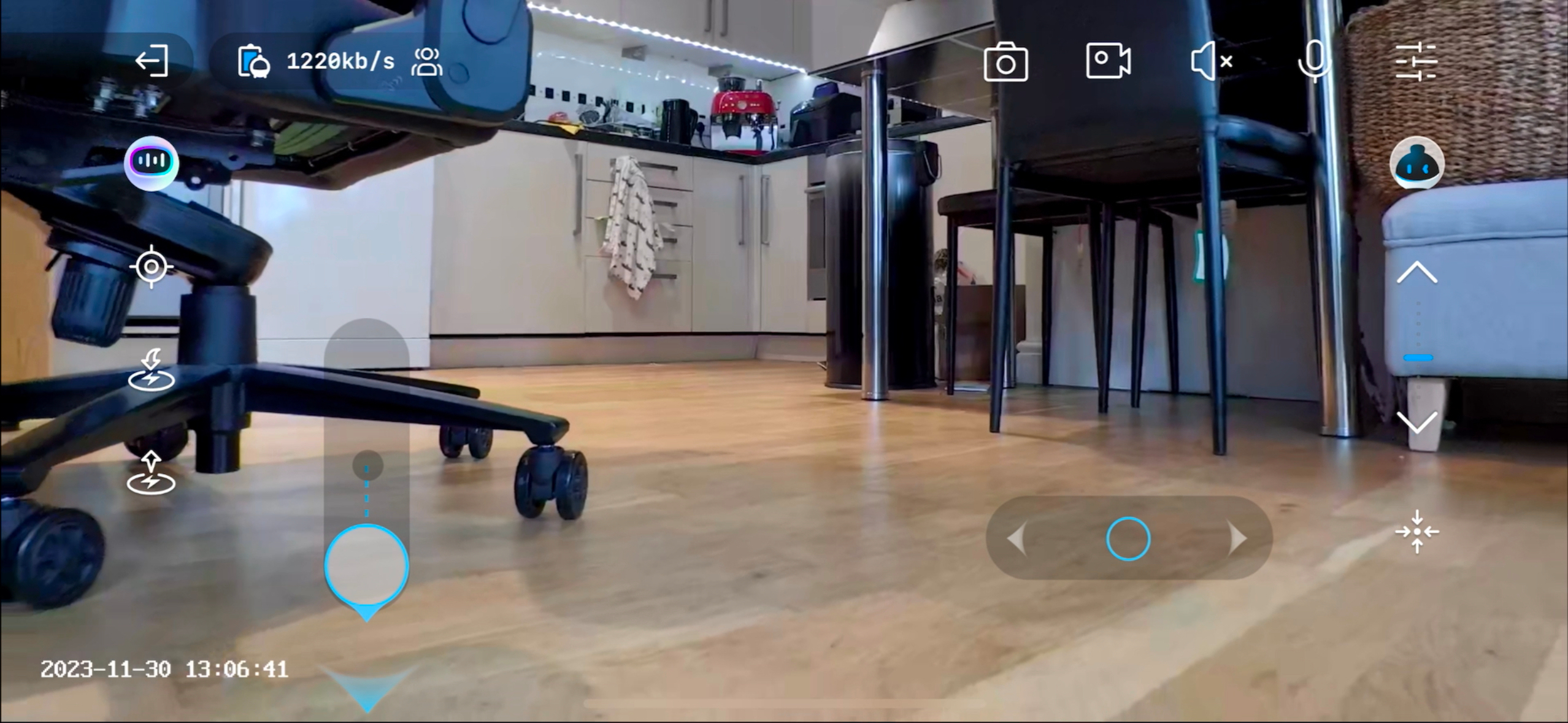 Enabot Ebo X camera view