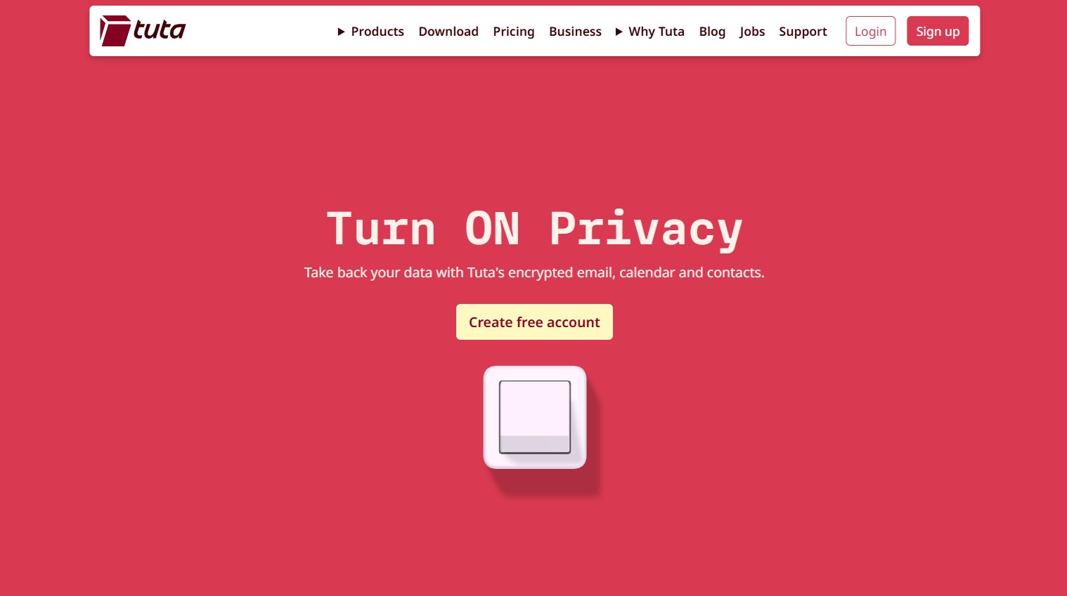 Tuta secure email