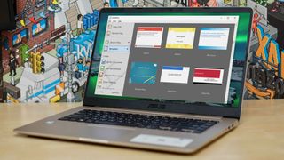 LibreOffice 6.0 on a laptop