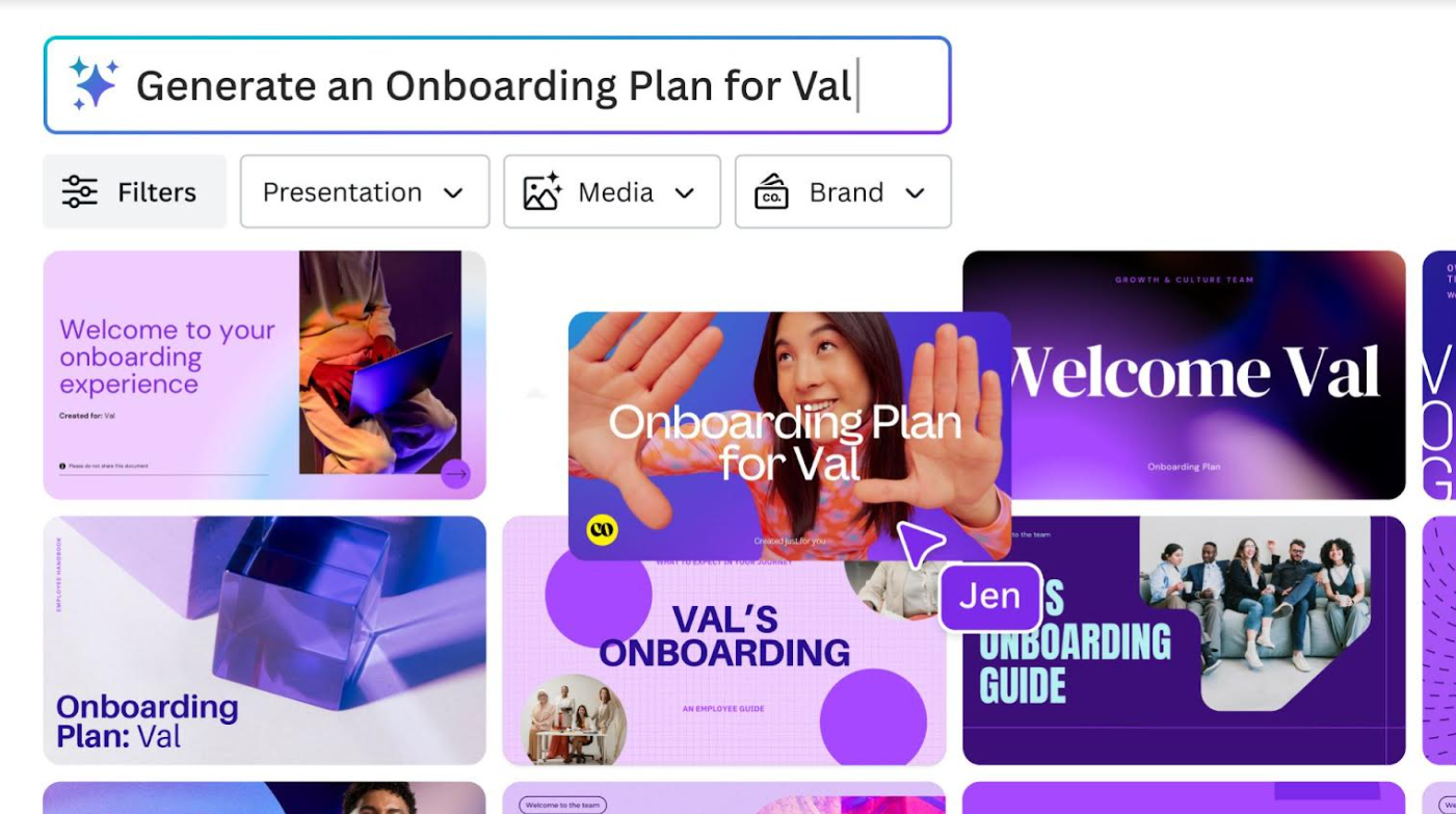 Canva's Magic Studio and AI tools