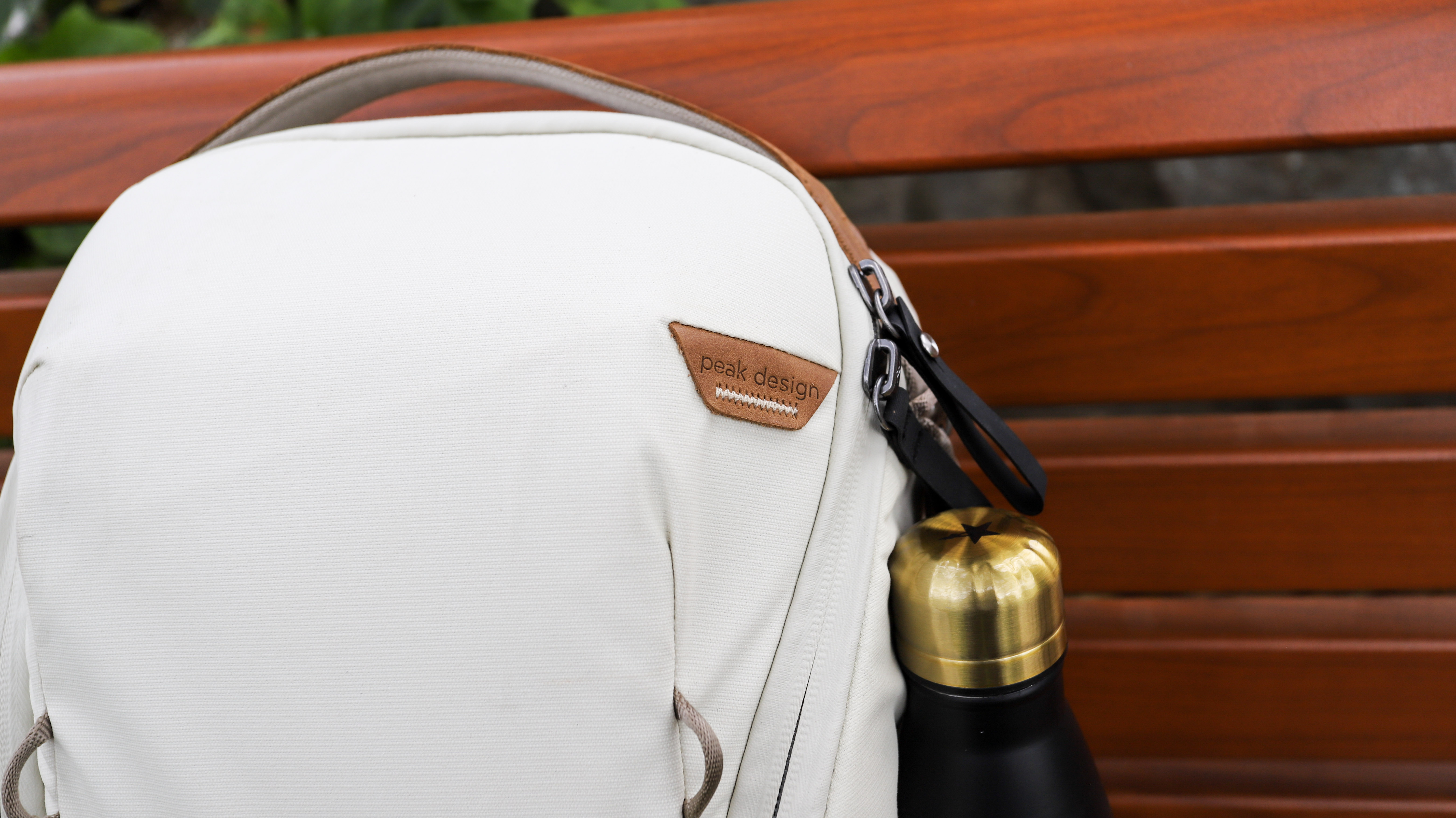 Peak Design branding on the Everyday Backpack Zip