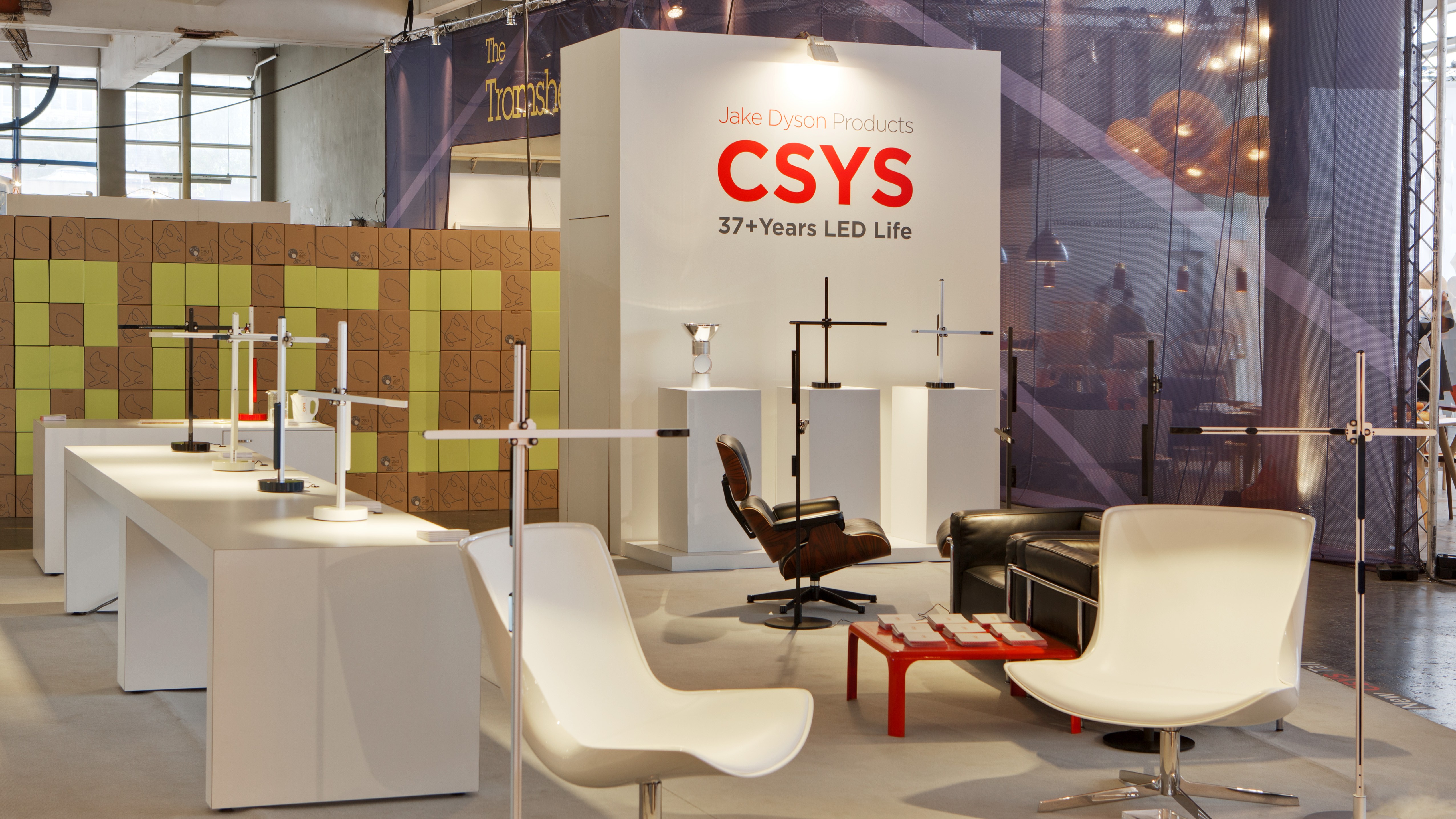 The Jake Dyson's exhibition space. Designjunction, London, United Kingdom