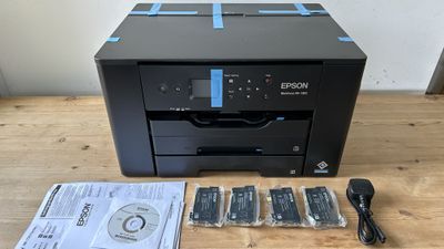 Epson WorkForce Pro WF-7310 during our review process