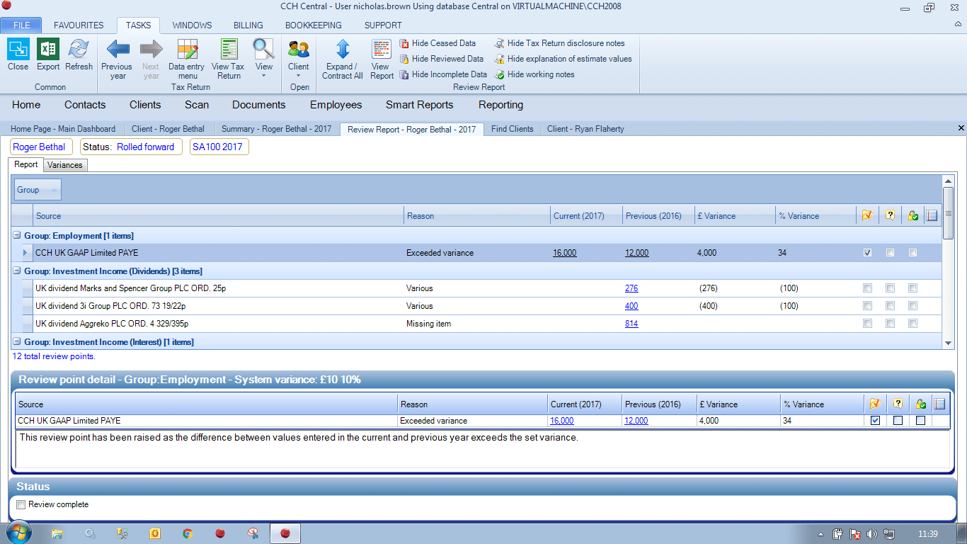 CCH Personal Tax