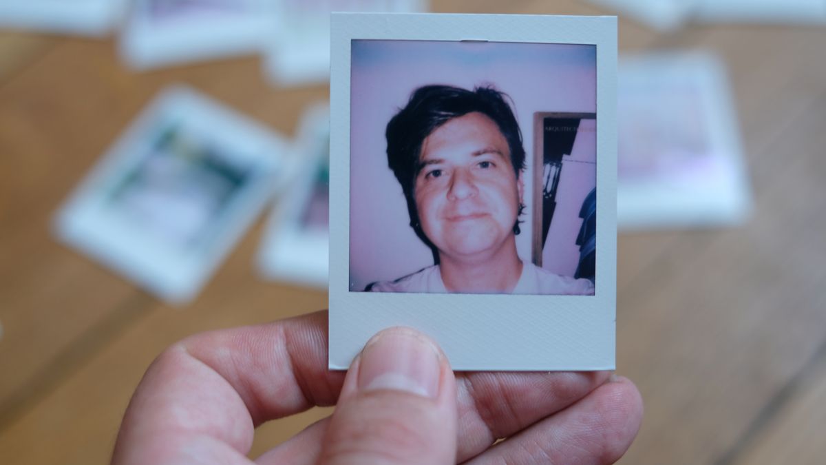 Photograph of prints made with Polaroid Go Gen 3