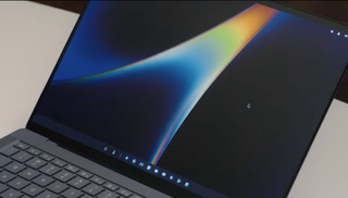 Googlebook screen open