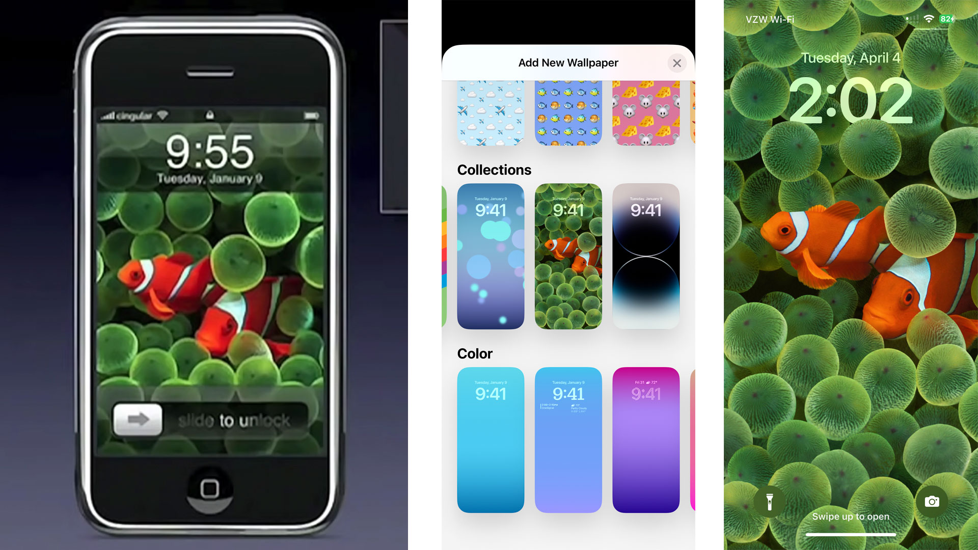 iOS Easter Eggs Clown Fish wallpaper
