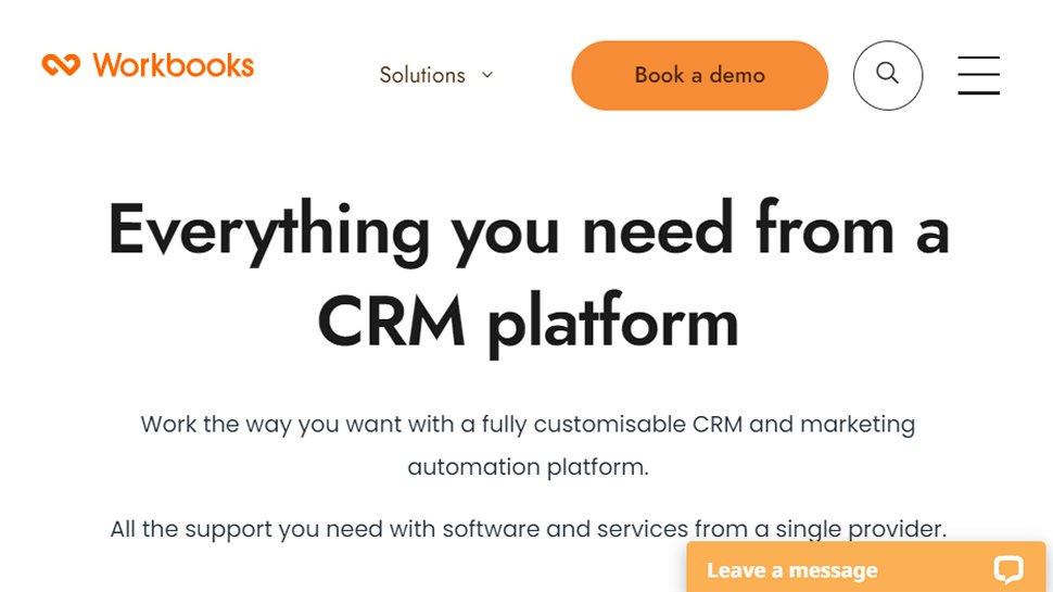 Website screenshot for Workbooks