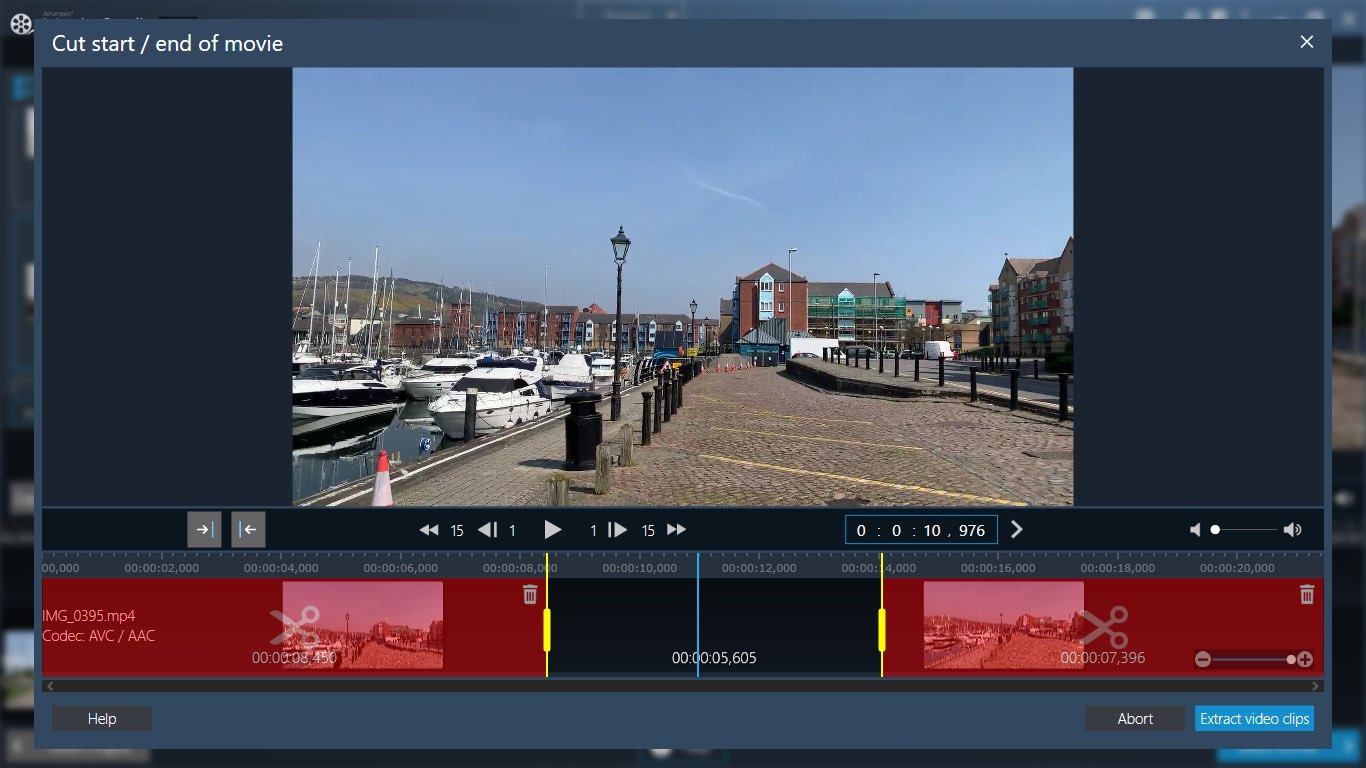 Ashampoo Movie Studio Pro 3 during our video editing software tests