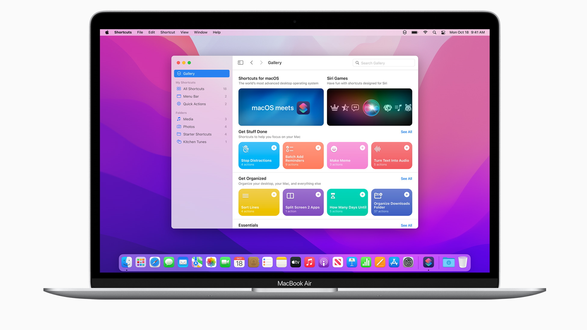 macOS Monterey running on a MacBook