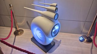 Bowers & Wilkins Nautilus on display