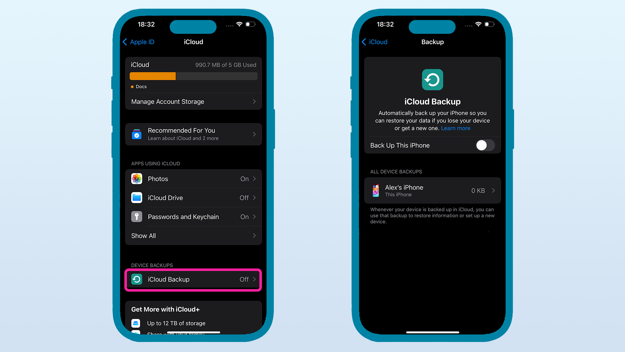 How to back up an iPhone &amp;ndash; iCloud, iCloud Backup