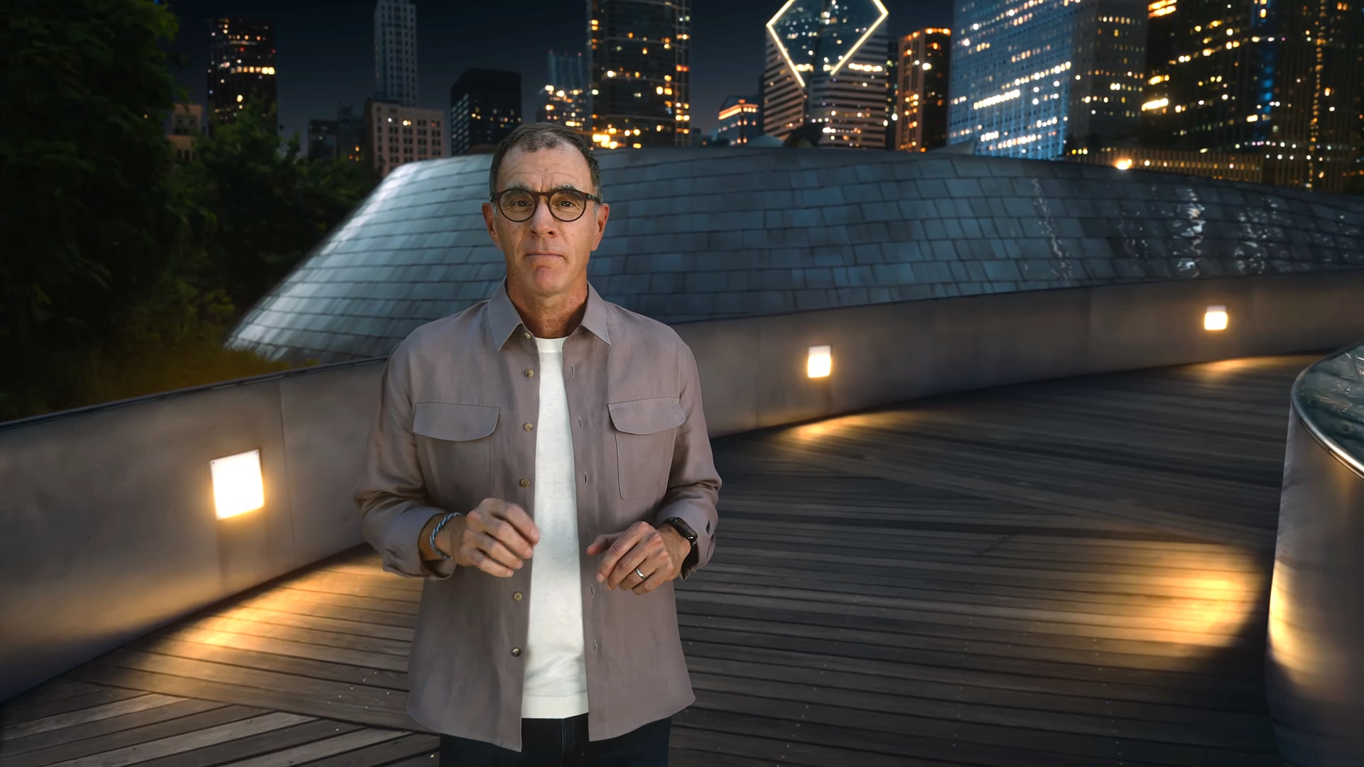 Apple's Tim Millet discusses the iPhone Air and A19 Pro chip at Apple's Awe Dropping event in September 2025.