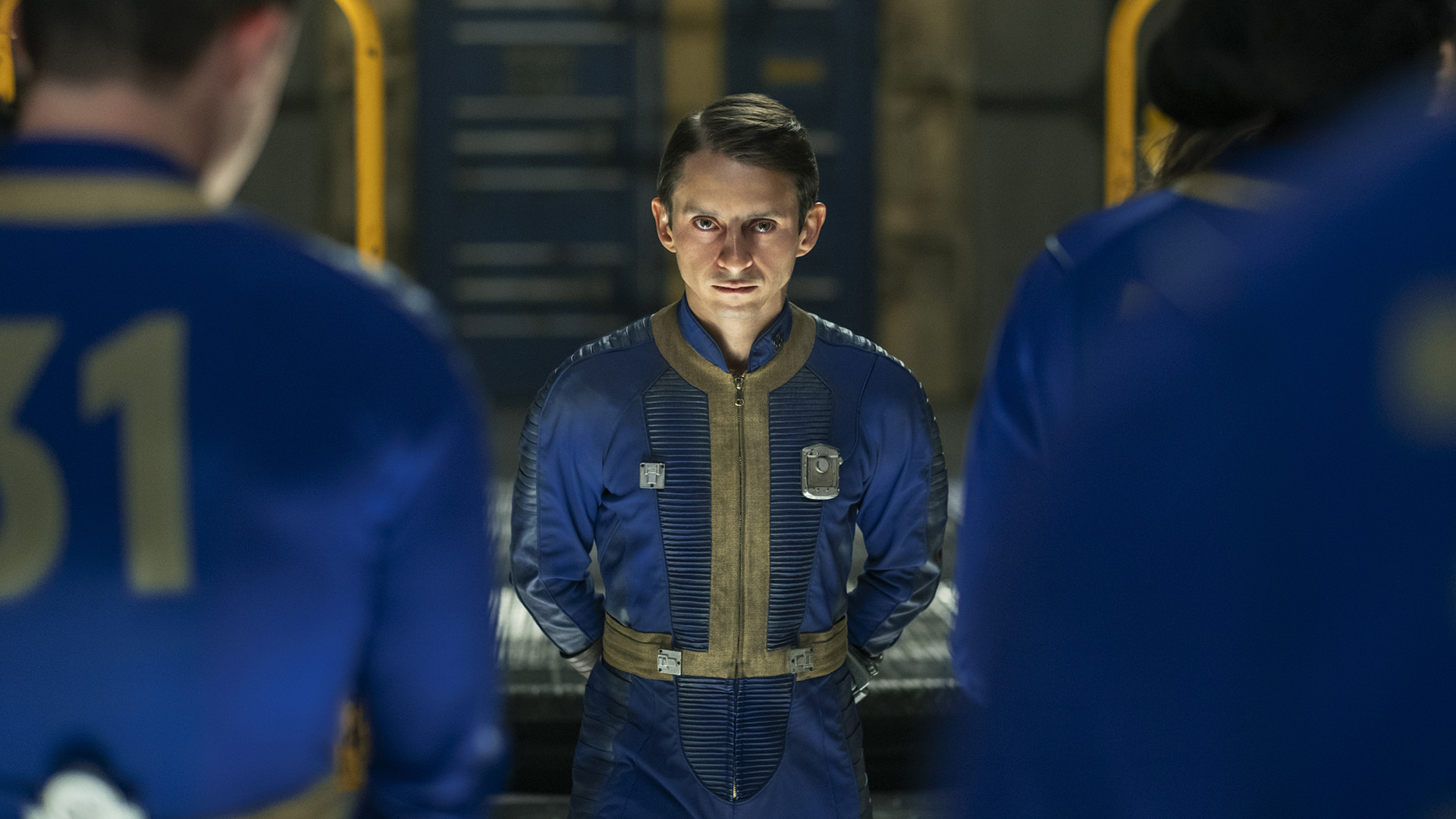 Norm MacLean looking very serious in Fallout season 2