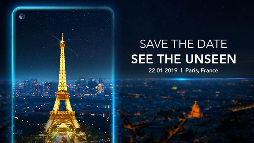 The invite to the Honor View 11 launch