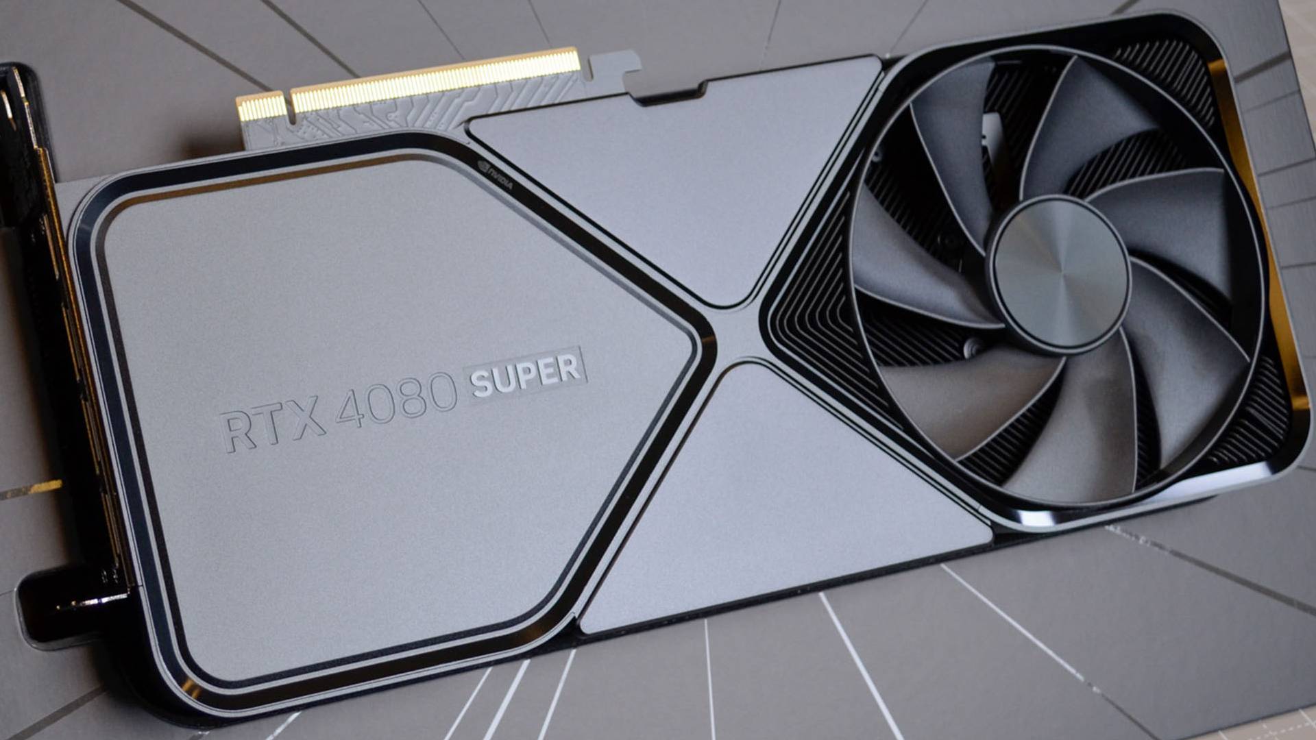 RTX 4080 Super in its packaging
