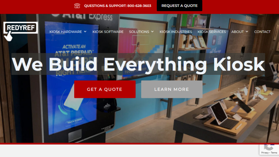 Website screenshot for Redyref
