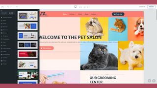 Web.com 's quickstart website design service