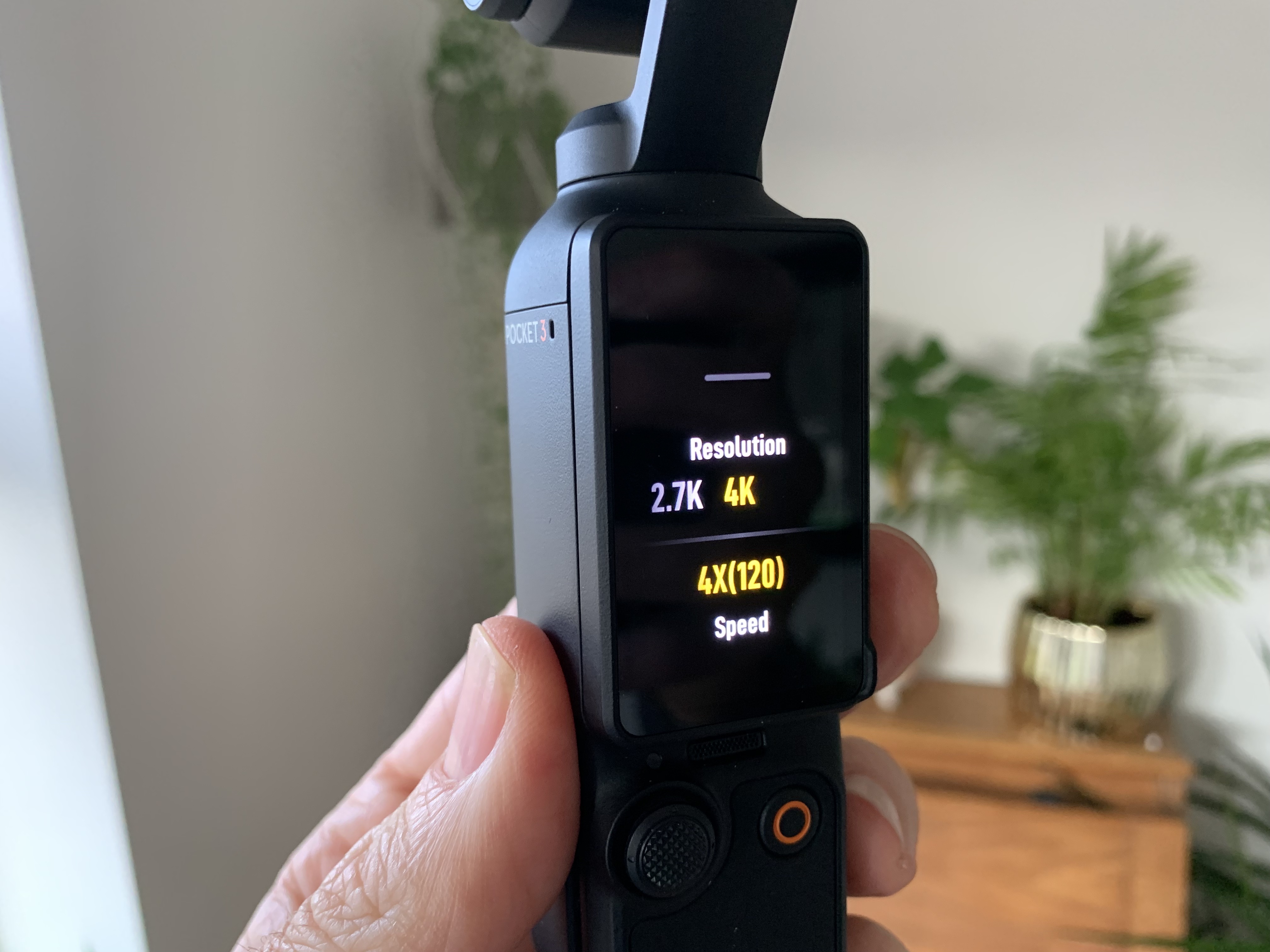 DJI Osmo Pocket 3 Interface