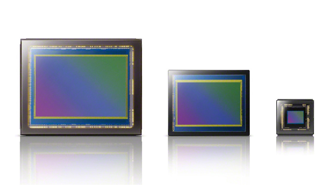 A comparison of different sensor sizes
