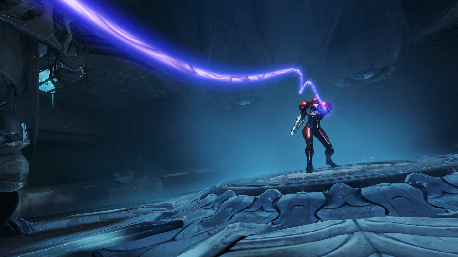Samus attains the Grapple Lasso power-up in Metroid Prime 4 Beyond