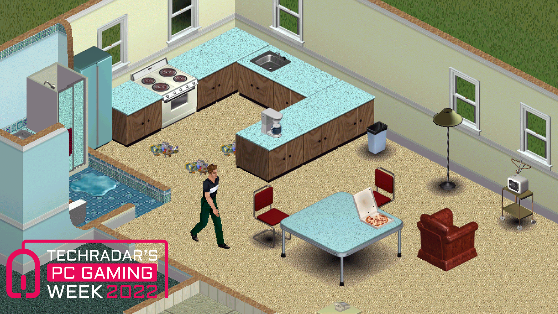 The Sims house