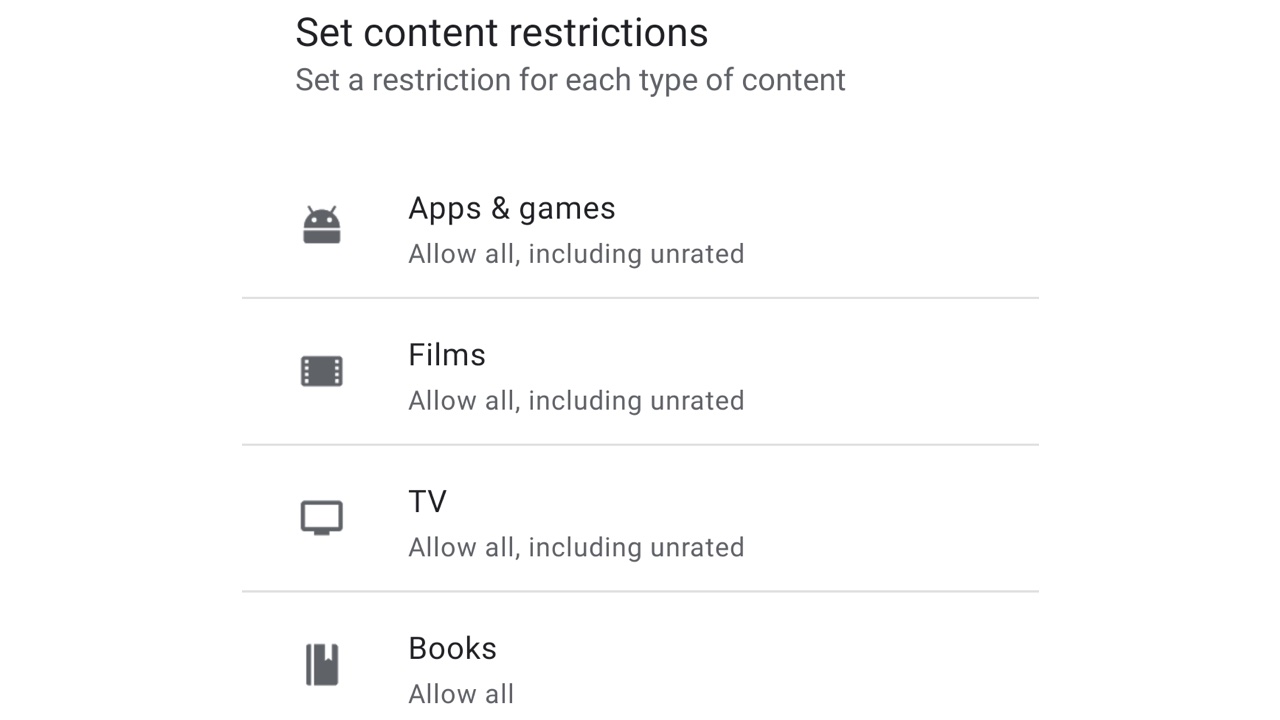 How to use parental controls in Android