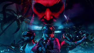 Far Cry VR with a team of players in action