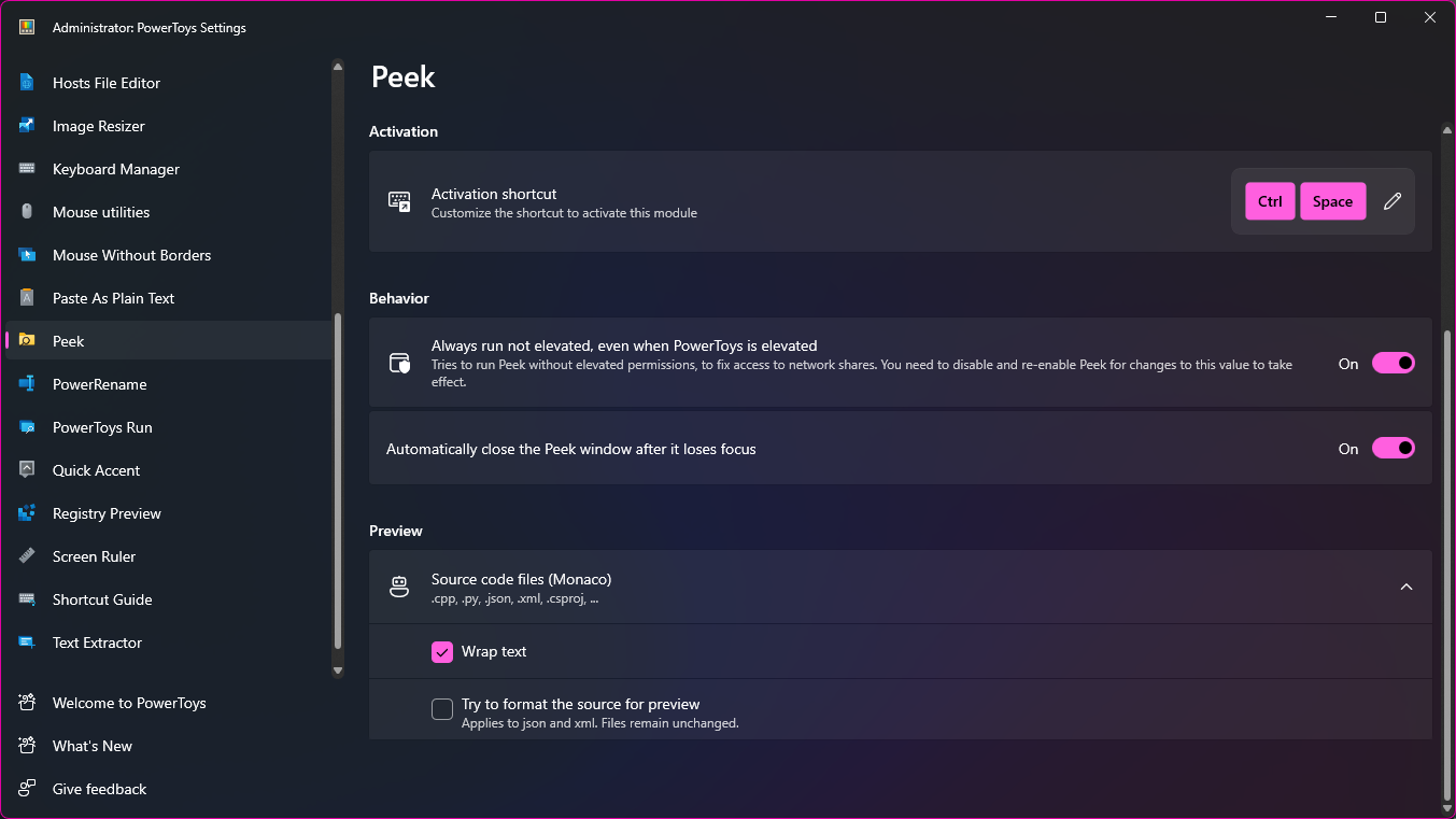 How to preview files without opening them
