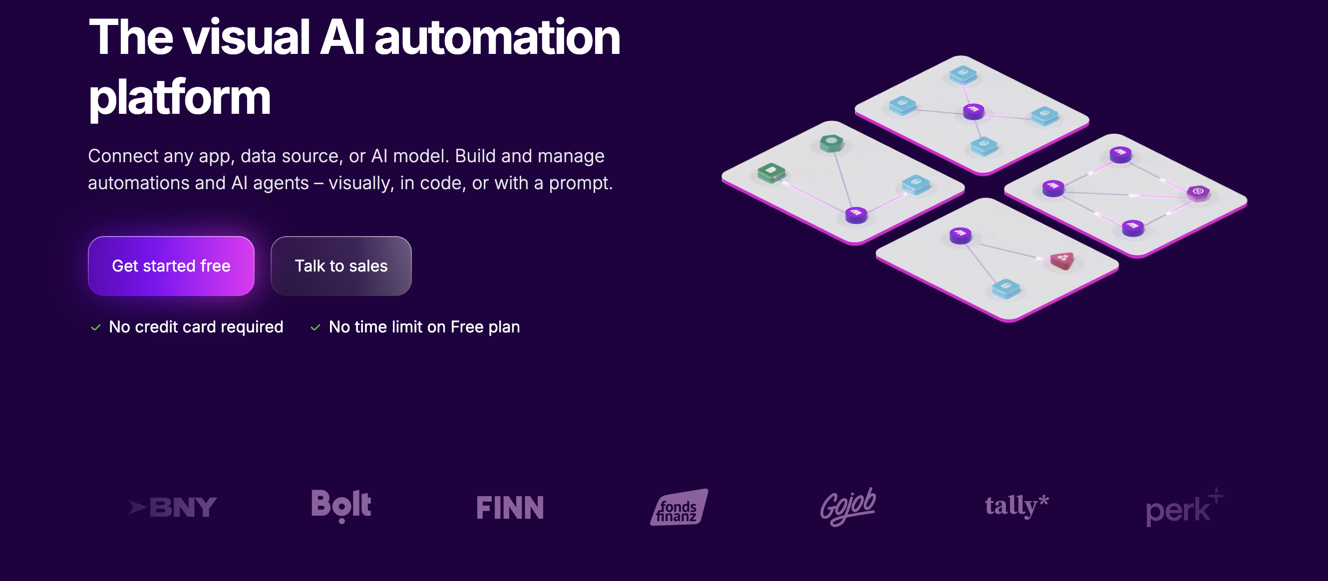 An image of Make homepage