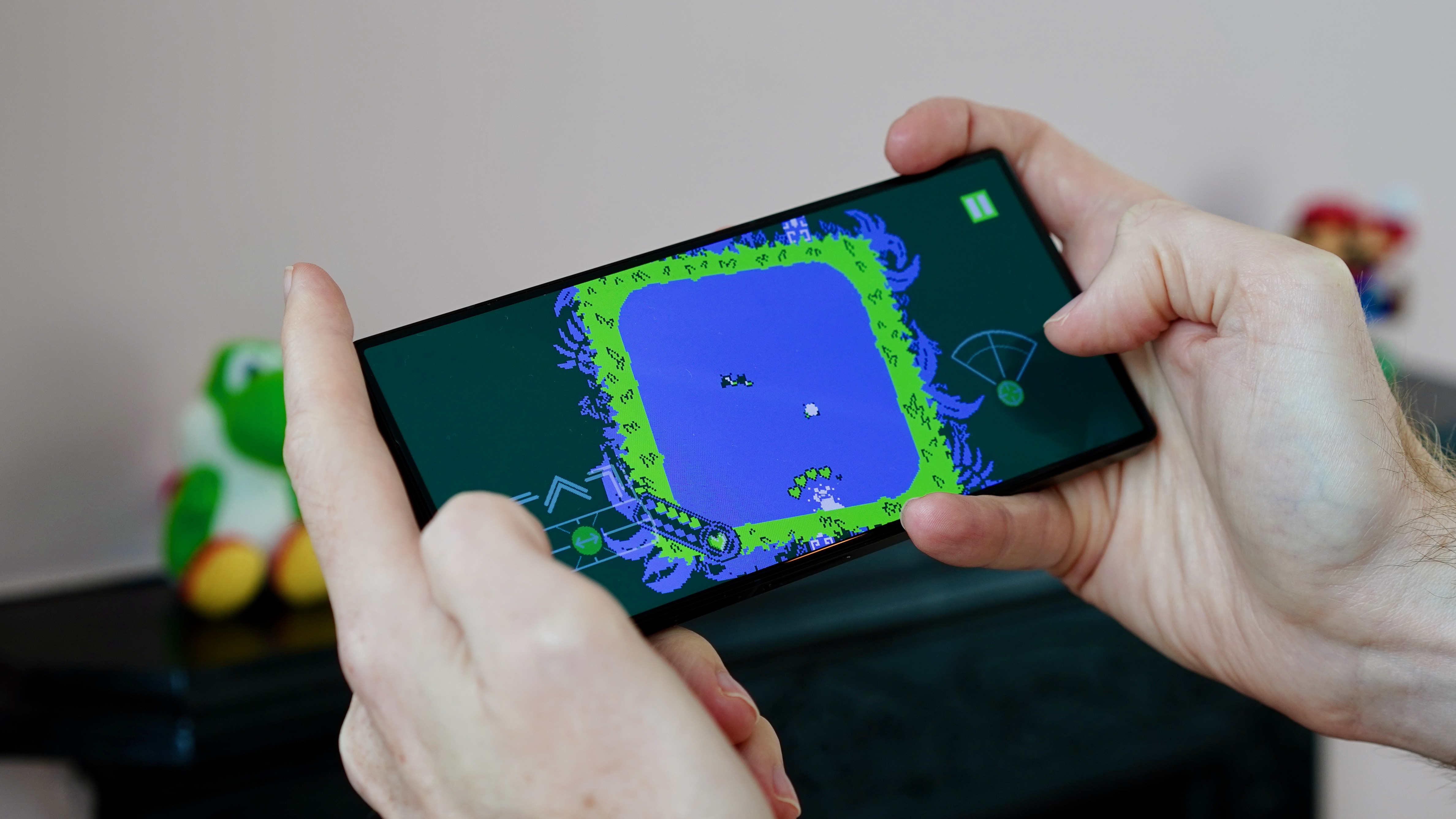 A game being played on the Nubia Red Magic 8S Pro