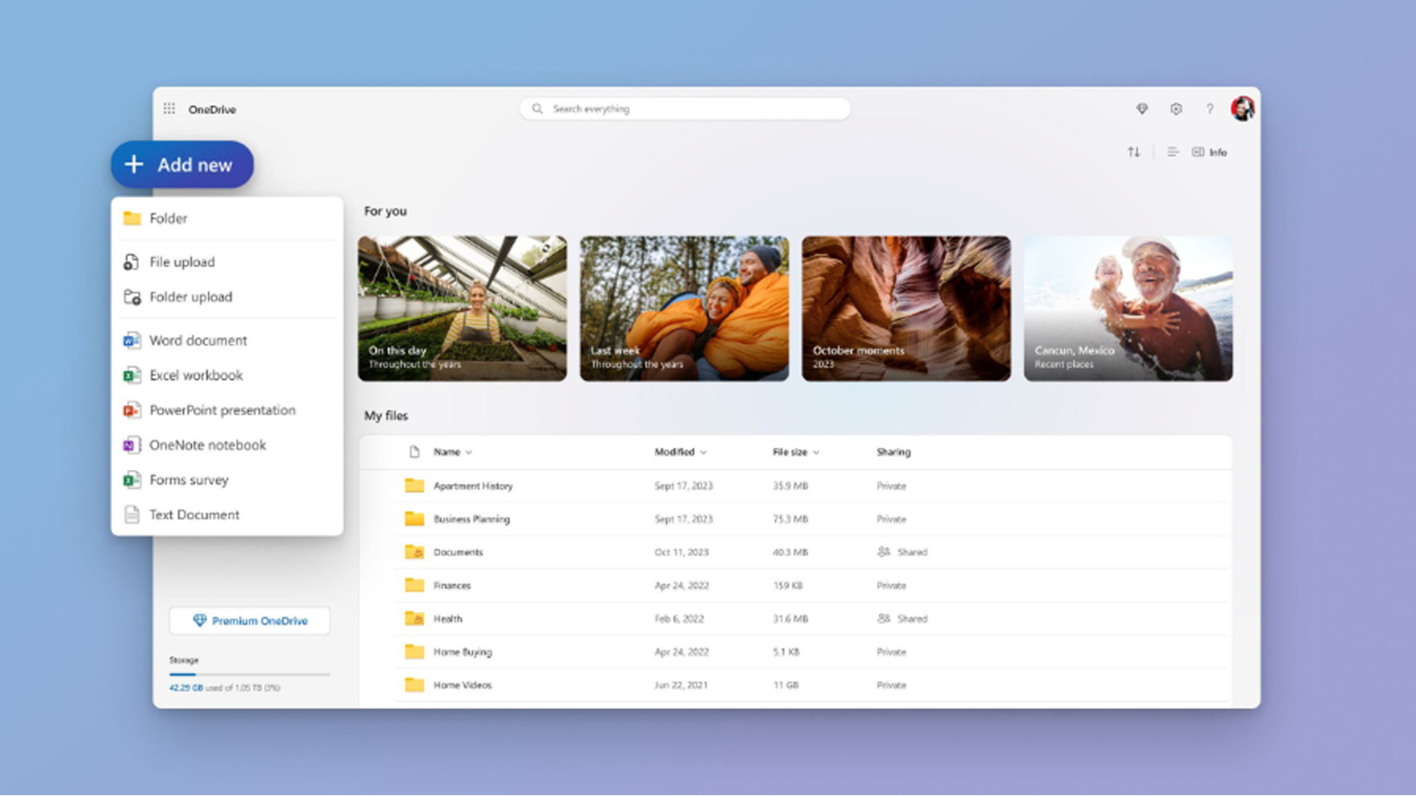 Microsoft OneDrive in action