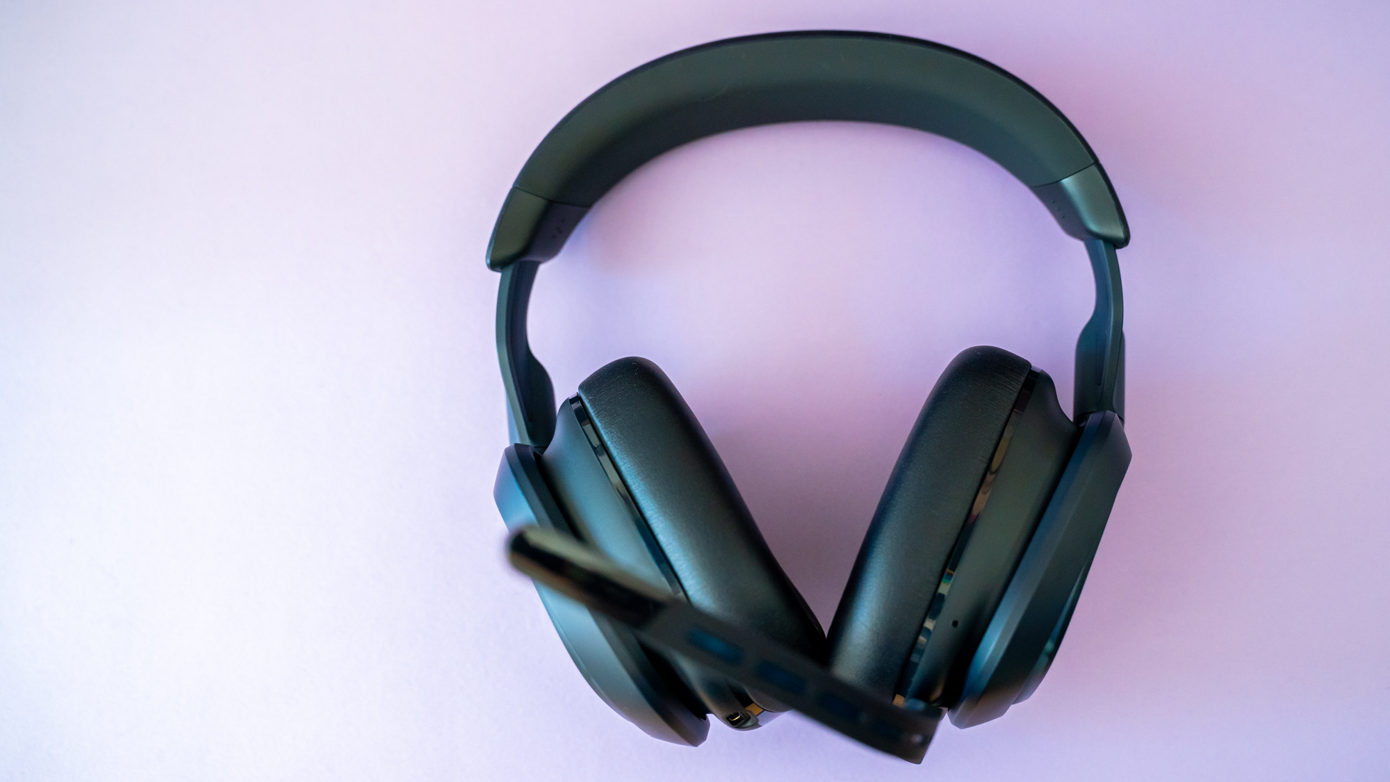 Astro A30 on a lavender desk mat