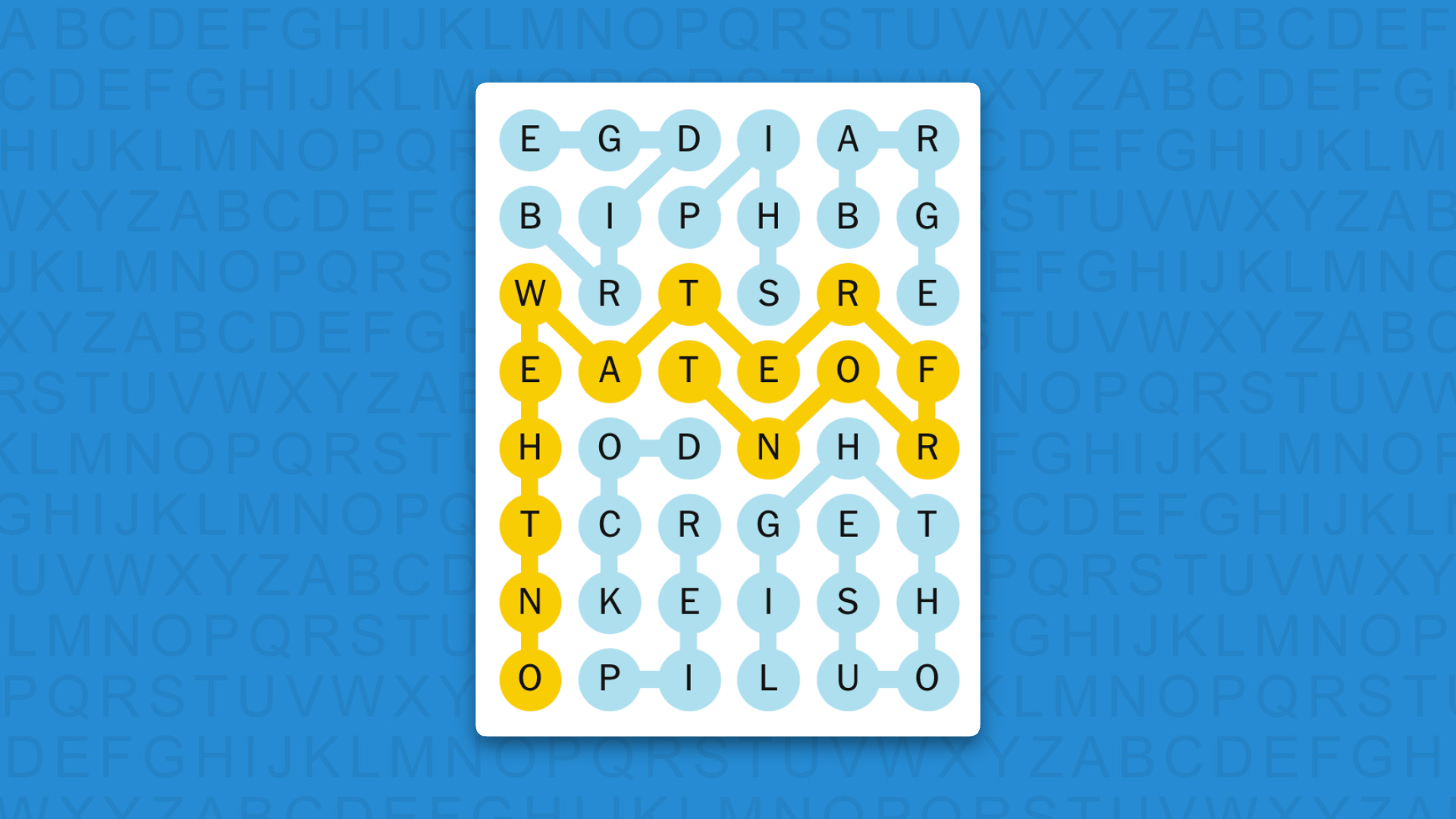 NYT Strands answers for game 922 on a blue background