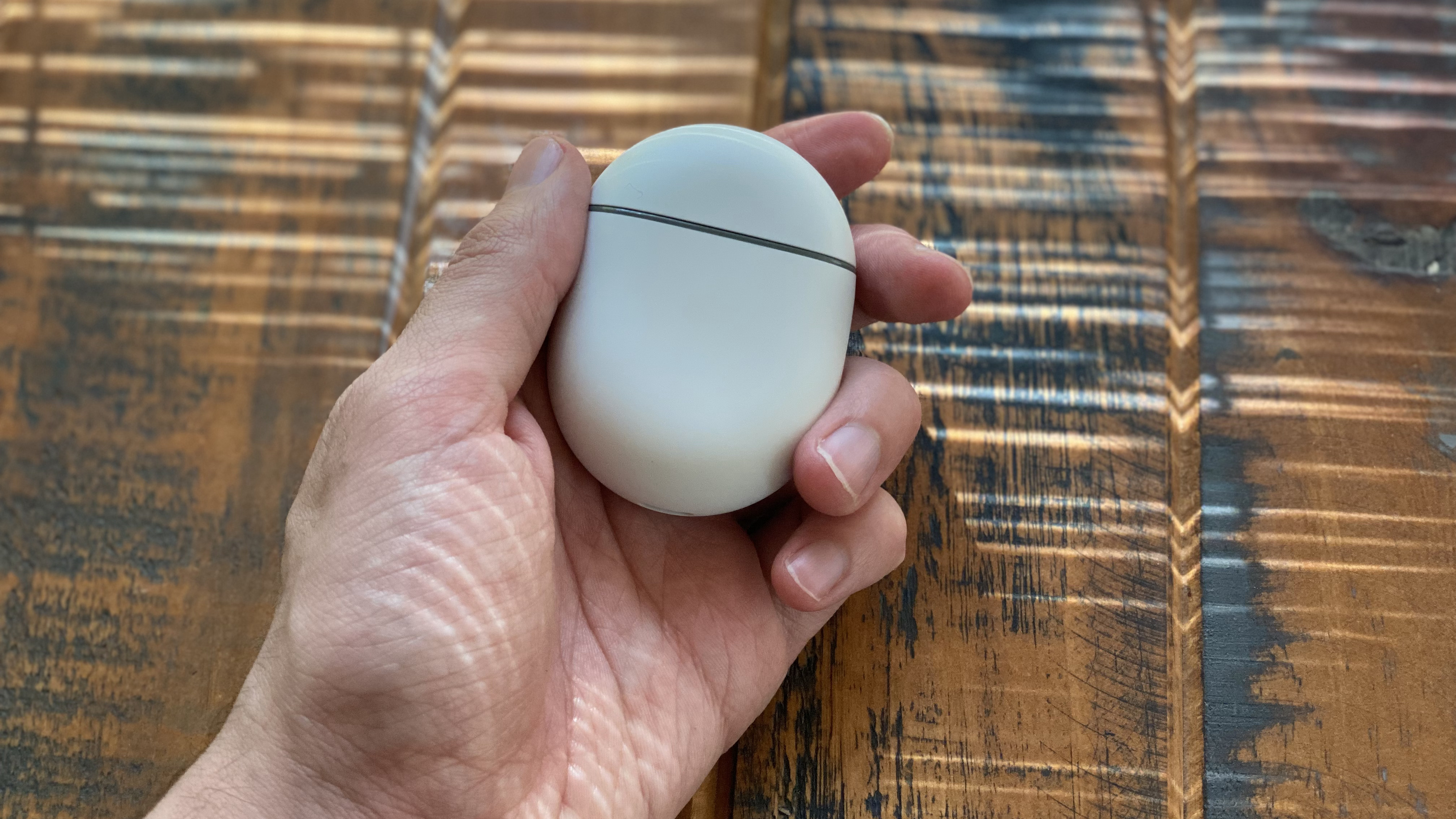 Google Pixel Buds A-Series on table