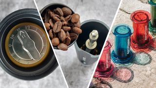 Selection of AeroPress coffee making products