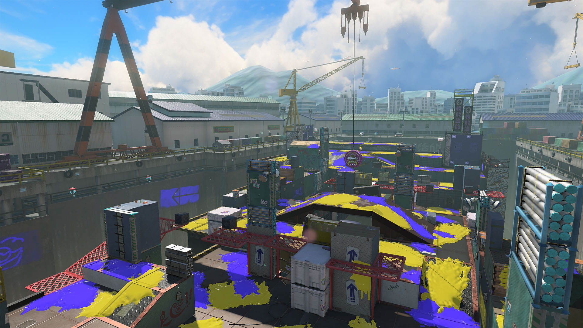 Splatoon 3 maps, sturgeon shipyard